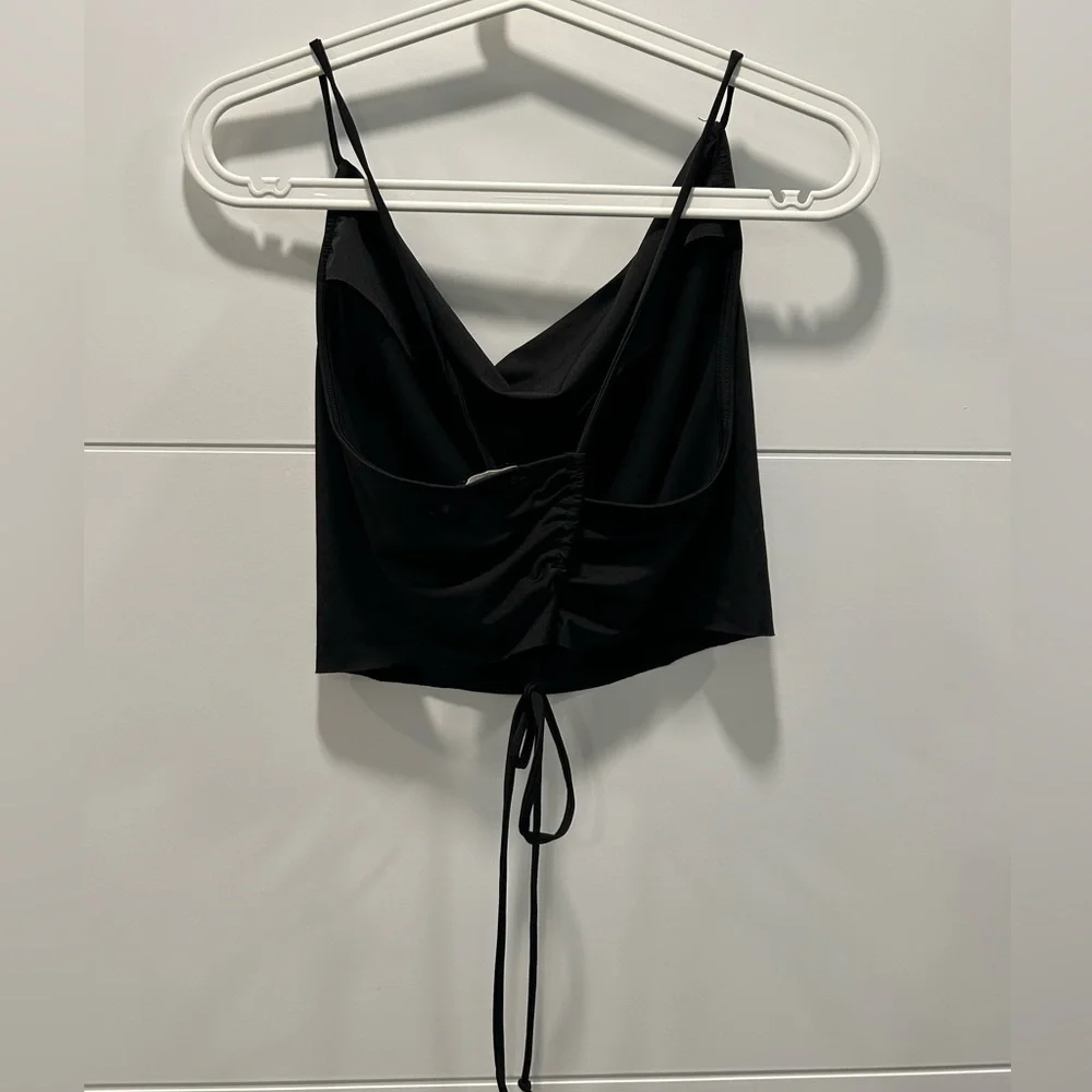 Black cowl neck tank - Picture 4 of 4